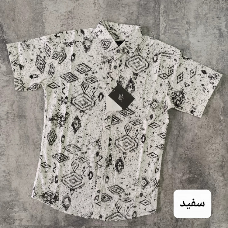 پیراهن مردانه کنف پنبه خنک و با کیفیت