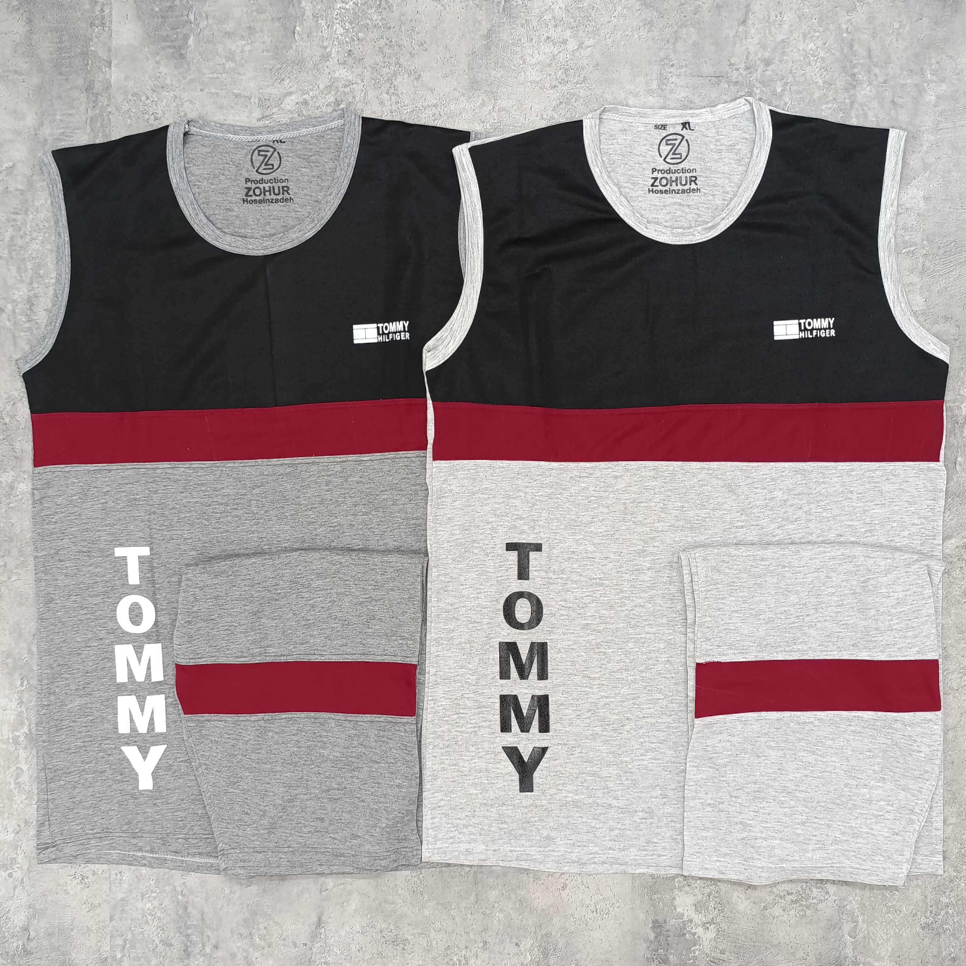 تاپ شلوارک مردانه Tommyملانژ در 2سایز