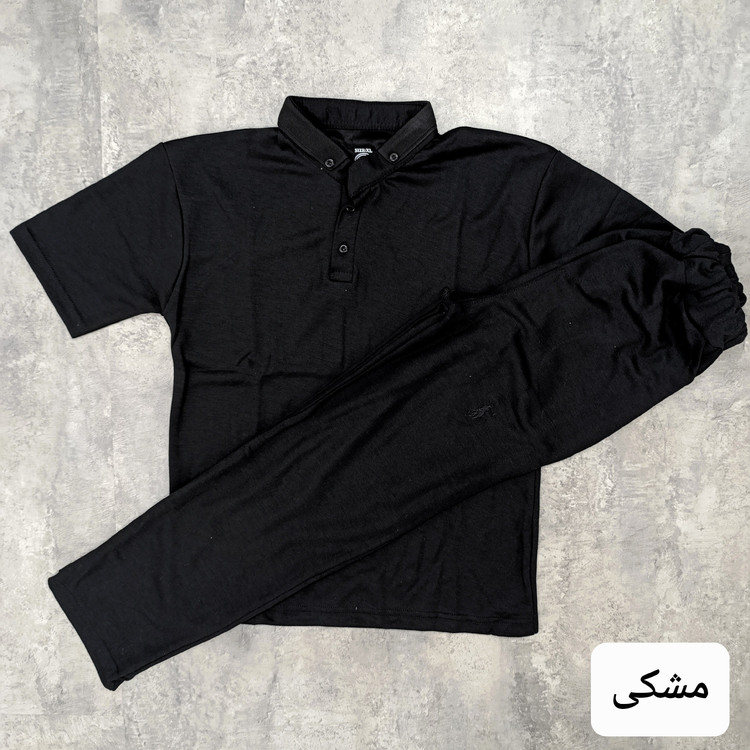 تیشرت و شلوار مردانه POLO یقه فرنچ