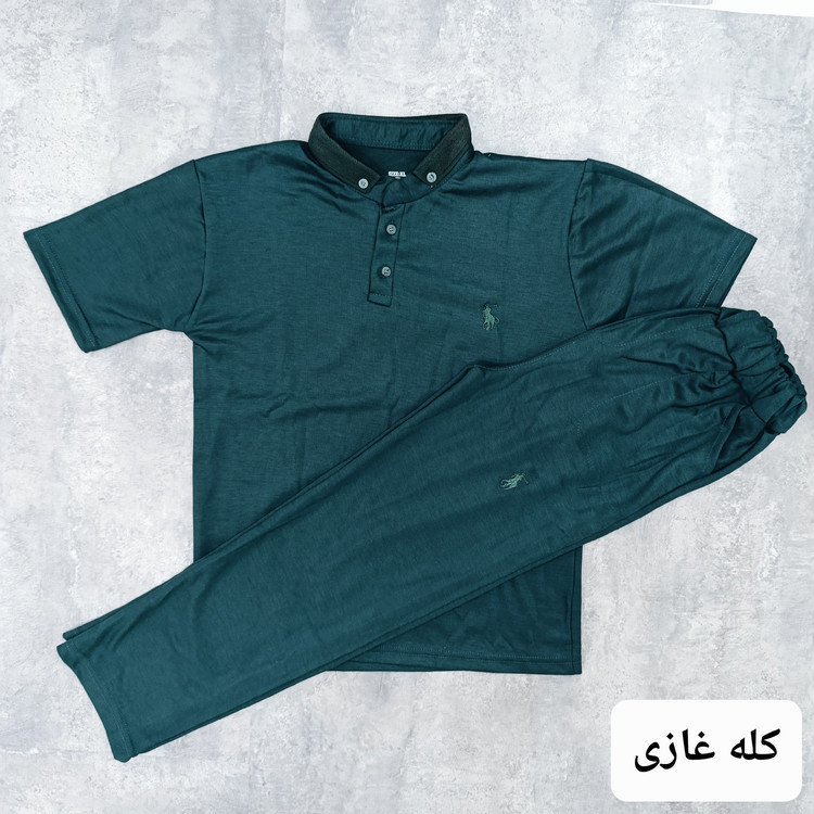 تیشرت و شلوار مردانه POLO یقه فرنچ