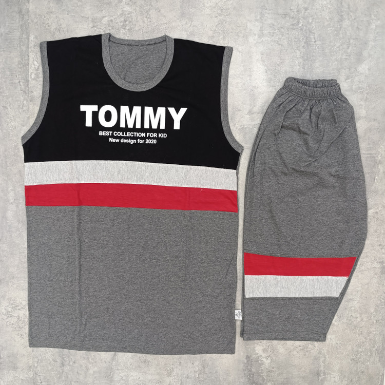 تاپ شلوارک مردانه Tommyملانژ در 2سایز