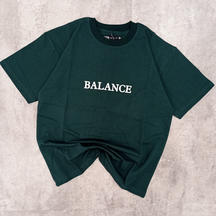تیشرت مردانه دورس دو نخ BALANCE قواره باکسی