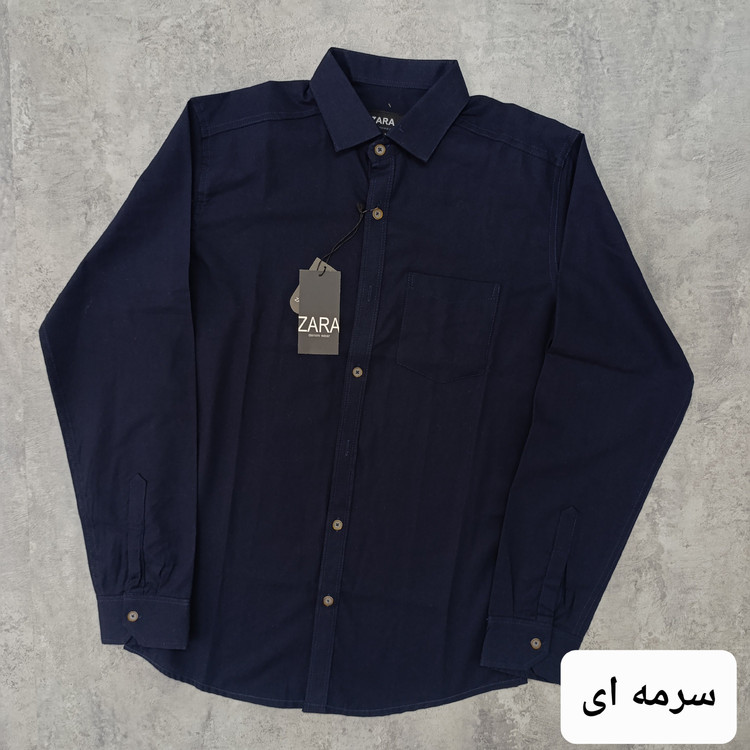 پیراهن مردانه پنبه زارا با کیفیت عالی