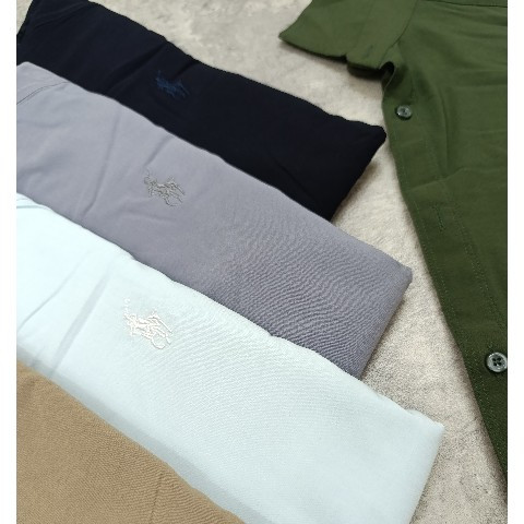 پیراهن مردانه ویسکوز درجه یک POLO در 4 سایز